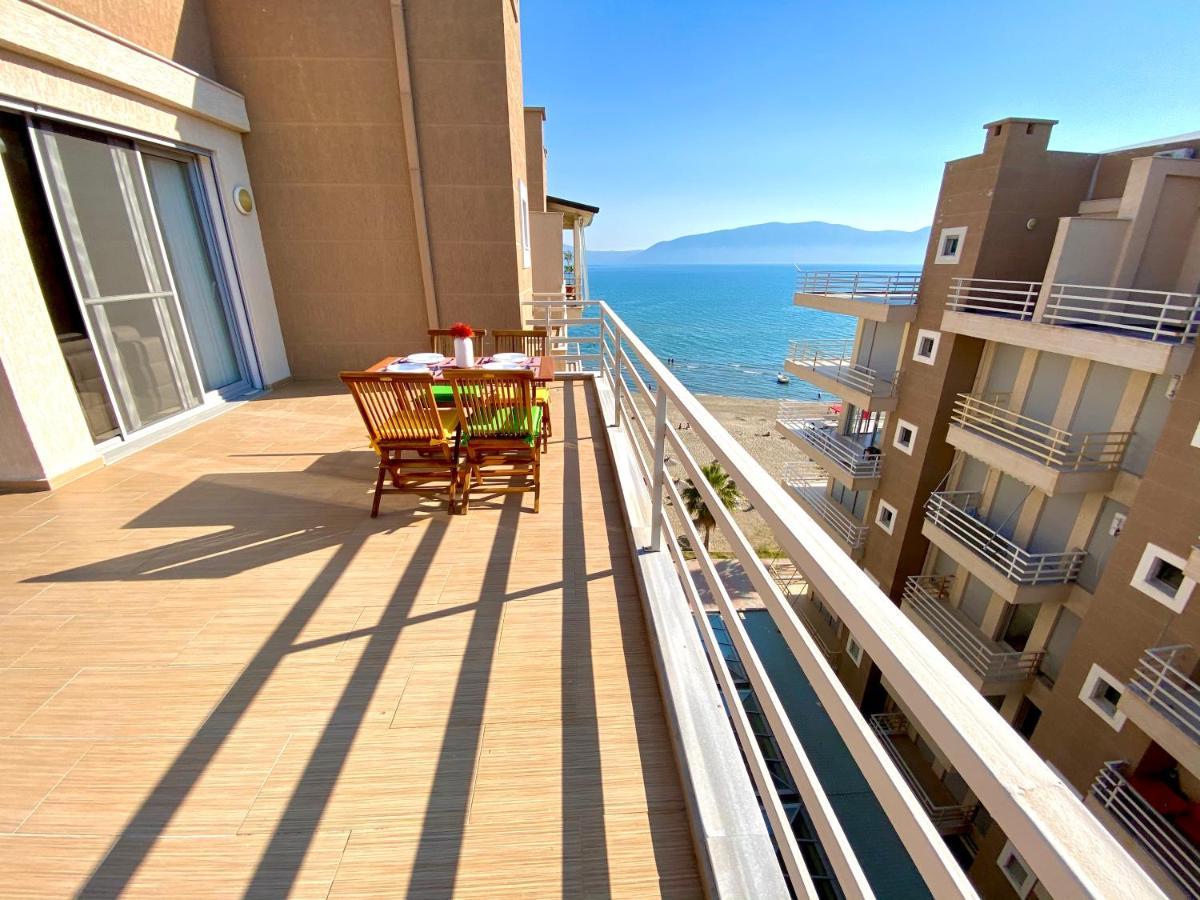 Eka Luxury Two-Bedroom Seaview Apartment Vlorë 외부 사진